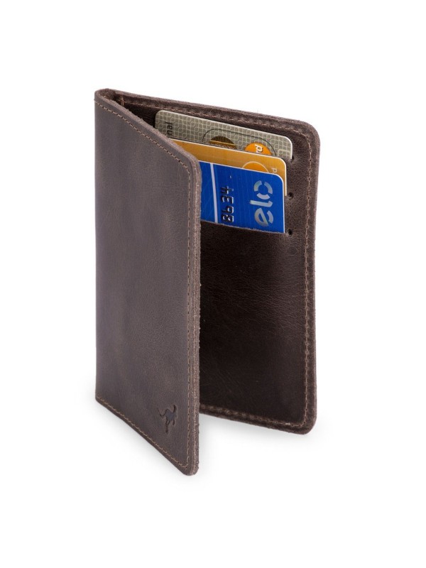 Porta Documento Slim Couro Legítimo Natural RG Porta Documento Slim Couro Legítimo Natural RG