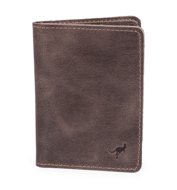 Porta Documento Slim Couro Legítimo Natural RG