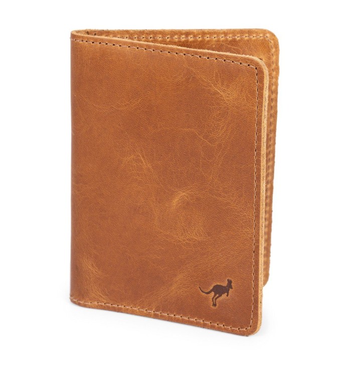 Porta Documento Slim Couro Legítimo Natural RG