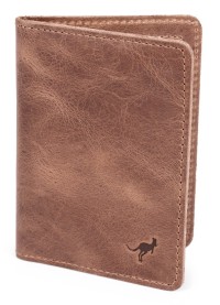 Porta Documento Slim Couro Legítimo Natural RG