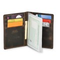 Porta Documento Slim Luxo Couro Legítimo Natural RG Porta Documento Slim Luxo Couro Legítimo Natural RG