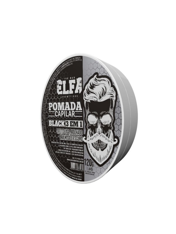 Pomada para cabelo e barba Black Pomada para cabelo e barba Black
