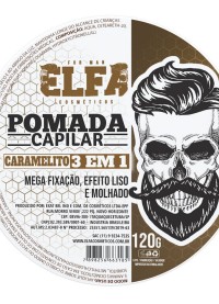 Pomada para cabelo e barba caramelito