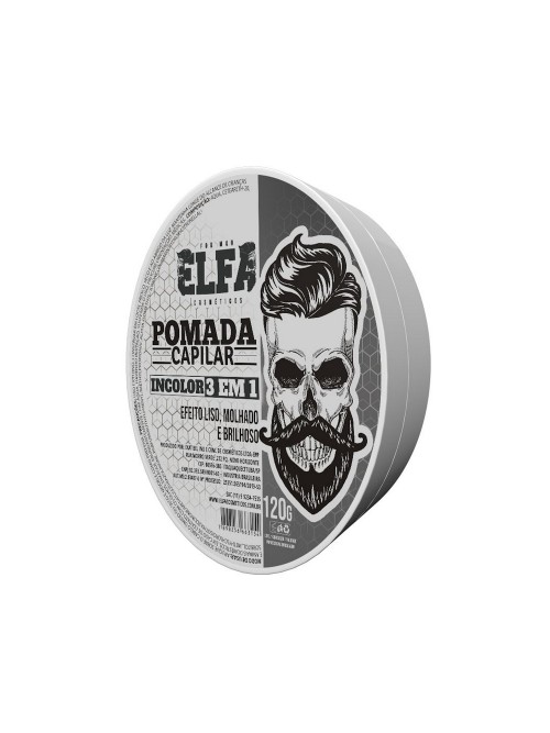Pomada para cabelo e barba incolor 3 em 1 Pomada para cabelo e barba incolor 3 em 1