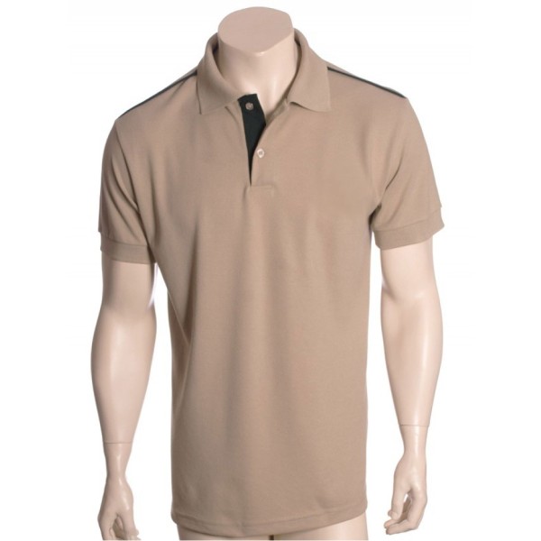 Camisa polo cáqui style