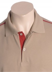Camisa polo militar, cáqui