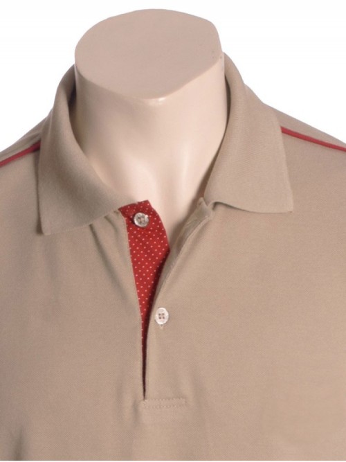 Camisa polo militar, cáqui