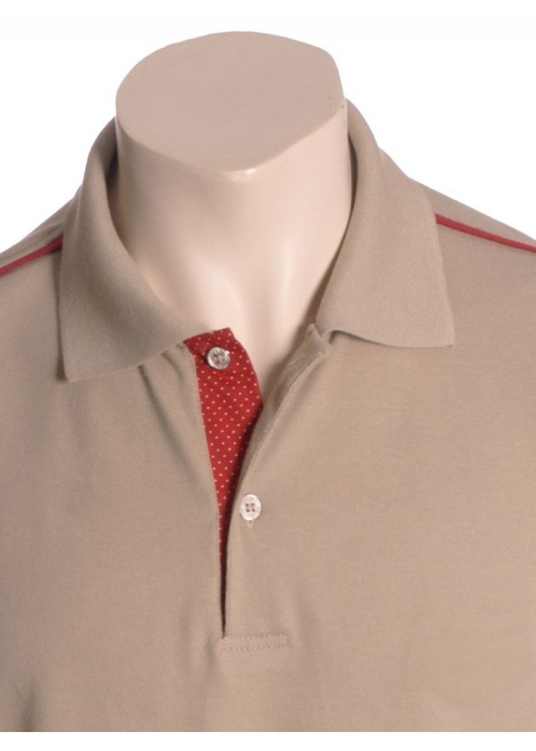 Camisa polo militar, cáqui
