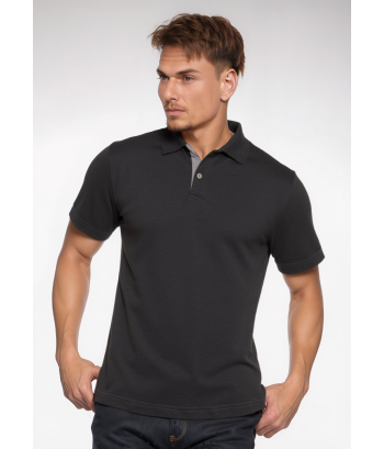 Camisa Polo Chumbo