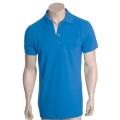 Camisa polo azul náutico