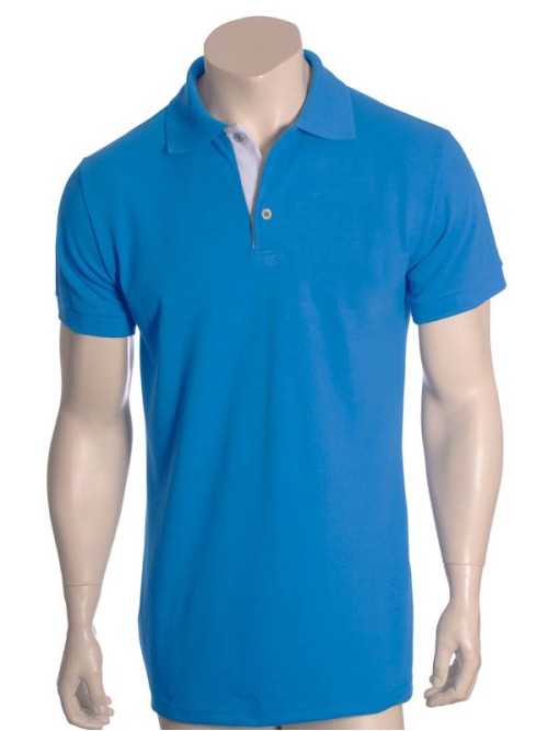 Camisa polo azul náutico Camisa polo azul náutico
