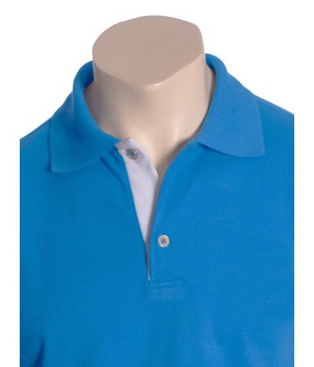 Camisa polo azul náutico