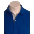 Camisa polo royal com detalhe