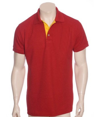 Camisa polo vermelha