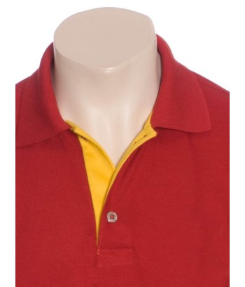 Camisa polo vermelha