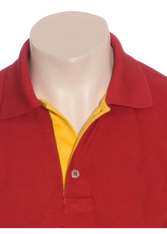 Camisa polo vermelha