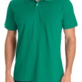 Camisa polo masculina verde