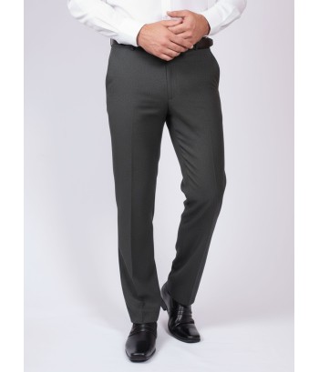 Calça social masculina cinza chumbo sem pregas Calça social masculina cinza chumbo sem pregas