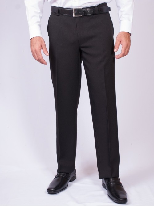 Calça social masculina preta sem pregas Calça social masculina preta sem pregas