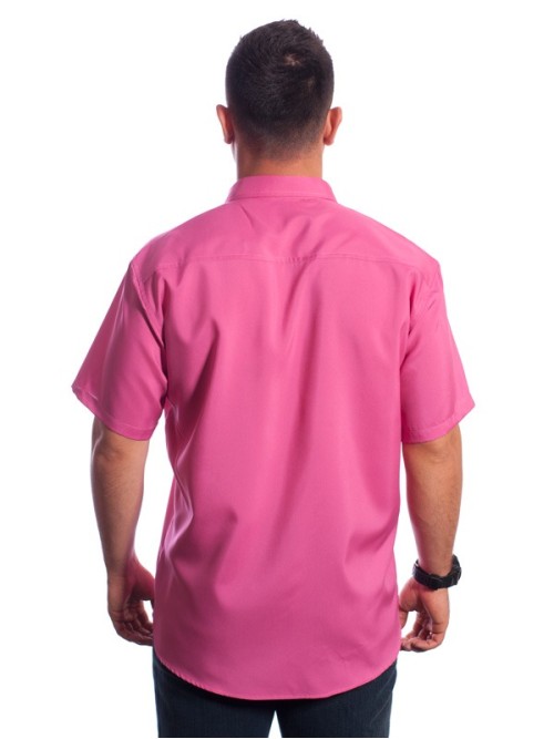 camisa pink masculina