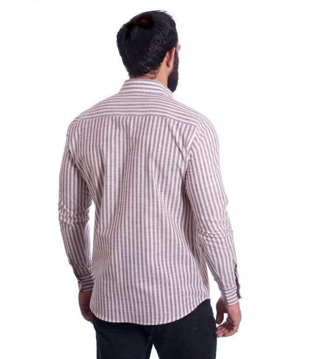 Camisa masculina algodão manga longa vinho Camisa masculina algodão manga longa vinho