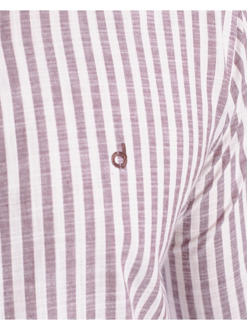 Camisa masculina algodão manga longa vinho Camisa masculina algodão manga longa vinho