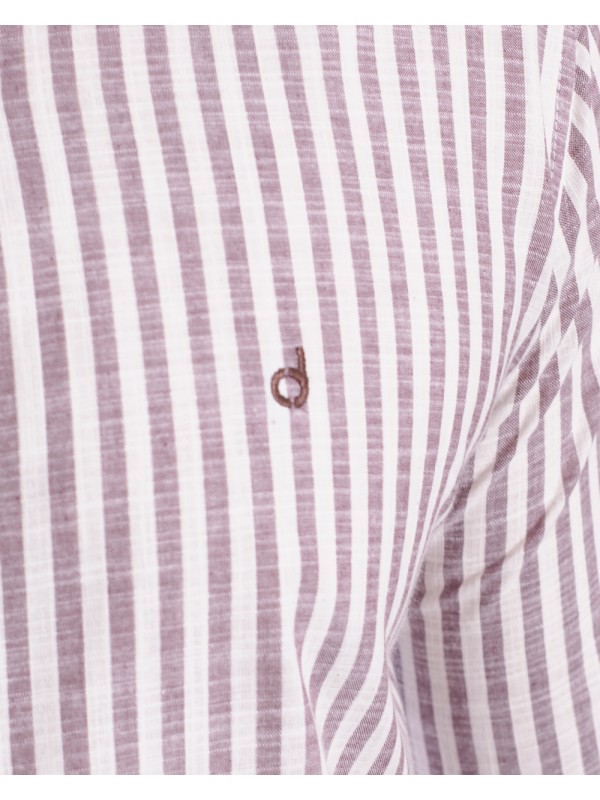 Camisa masculina algodão manga longa vinho Camisa masculina algodão manga longa vinho