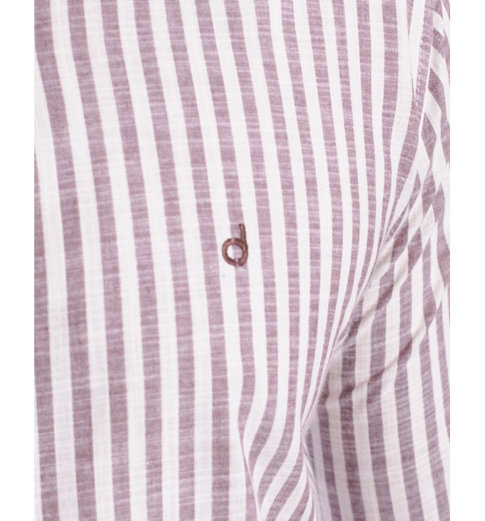 Camisa masculina algodão manga longa vinho Camisa masculina algodão manga longa vinho