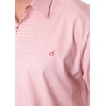 Camisa Micro Xadrez Manga Longa Vermelha Camisa Micro Xadrez Manga Longa Vermelha