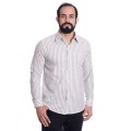 Camisa masculina algodão manga longa cinza Camisa masculina algodão manga longa cinza