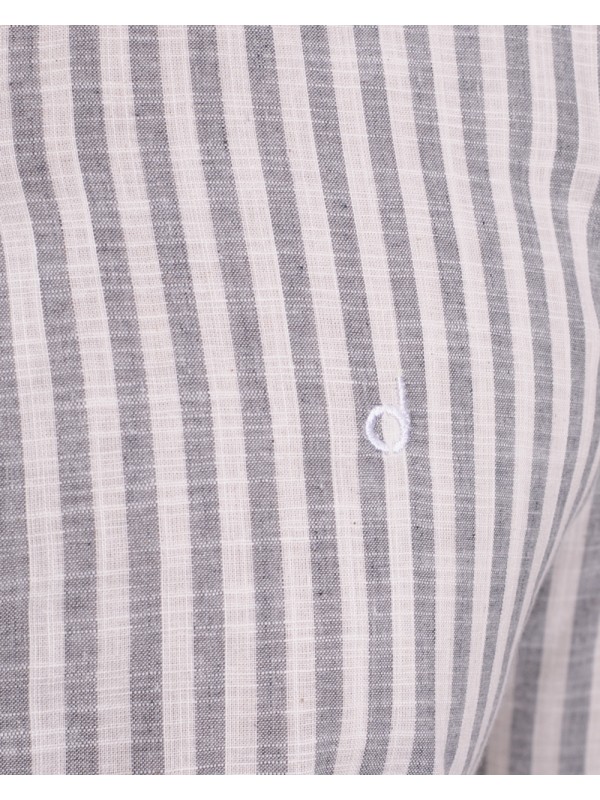 Camisa masculina algodão manga longa cinza Camisa masculina algodão manga longa cinza