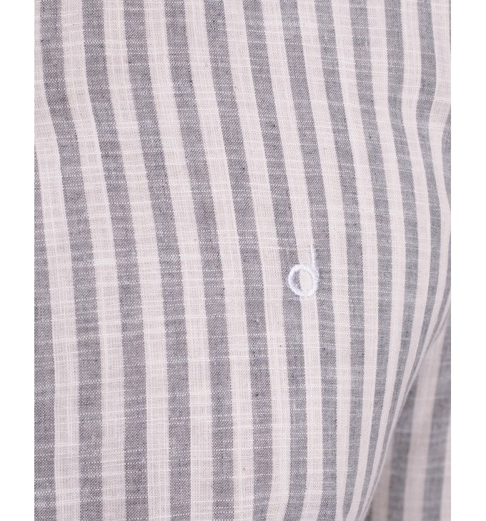 Camisa masculina algodão manga longa cinza Camisa masculina algodão manga longa cinza