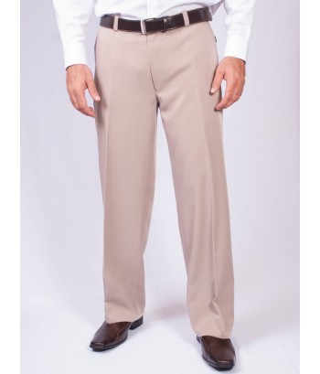 Calça social masculina gabardine sem pregas, caqui Calça social masculina gabardine sem pregas, caqui