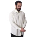 Camisa masculina listrada verde claro Camisa masculina listrada verde claro