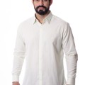Camisa masculina listrada verde claro