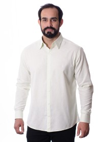 Camisa masculina listrada verde claro