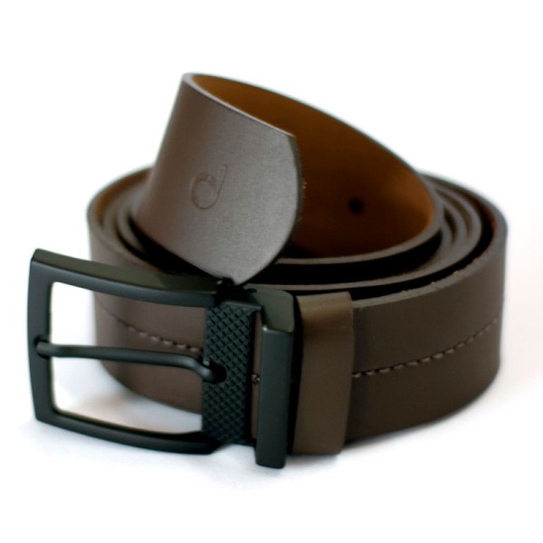 Cinto Masculino Couro Soleta Marrom Dommen
