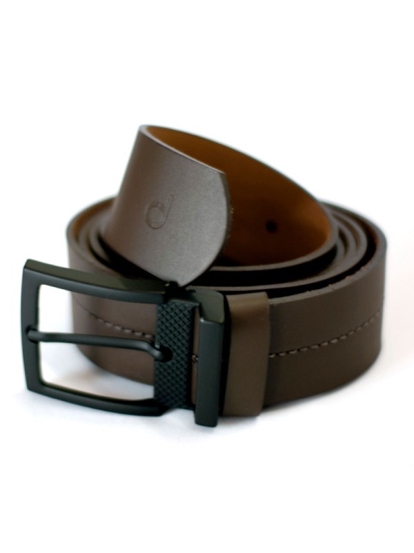 Cinto Masculino Couro Soleta Marrom Dommen Cinto Masculino Couro Soleta Marrom Dommen