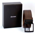 Cinto Masculino Couro Soleta Marrom Dommen Cinto Masculino Couro Soleta Marrom Dommen