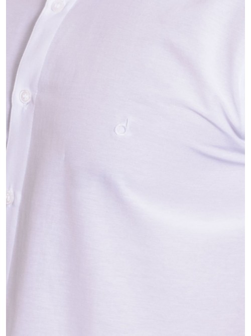 camisa branca masculina manga curta