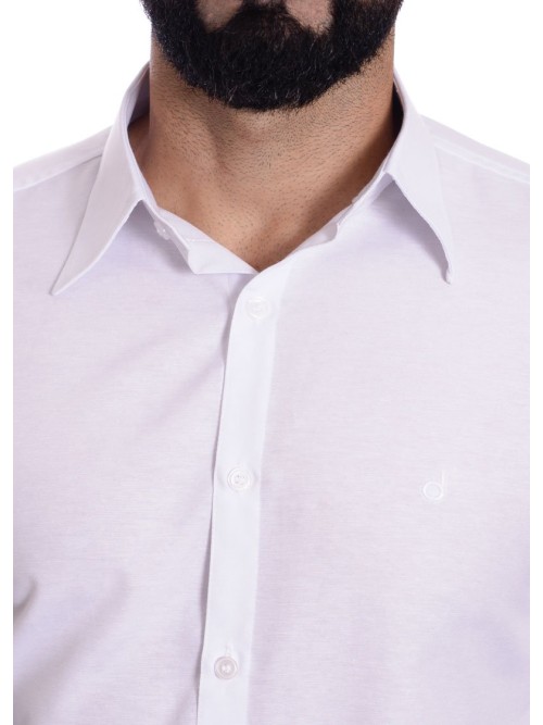 camisa social masculina tricoline