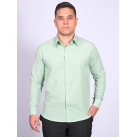 camisa botao verde