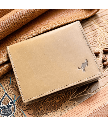 Carteira masculina couro golden Slim