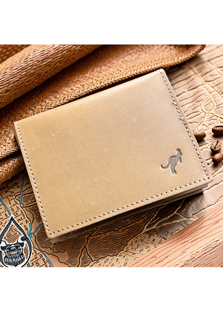 Carteira masculina couro golden Slim