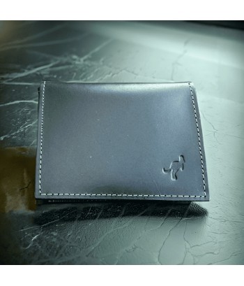 Carteira masculina couro marrom espresso Slim
