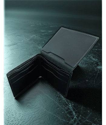 Carteira masculina couro marrom espresso Slim