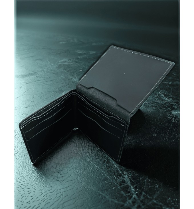 Carteira masculina couro marrom espresso Slim Carteira masculina couro marrom espresso Slim