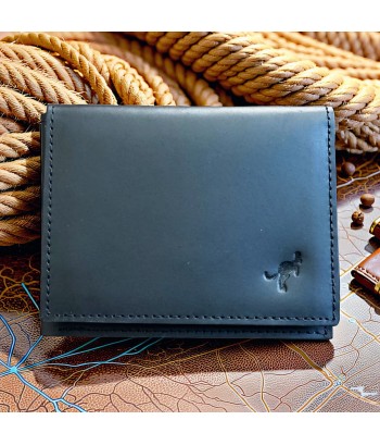 Carteira masculina couro carbon Slim
