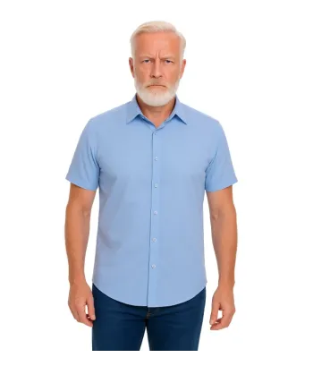 Kit 3 camisa manga curta microfibra Kit 3 camisa manga curta microfibra