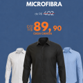 Kit Camisa Social Masculina Manga Longa